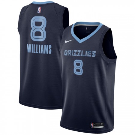 Camiseta Hombre Memphis Grizzlies Zaire Williams 8 2022-23 Nike Icon Edition Navy Swingman